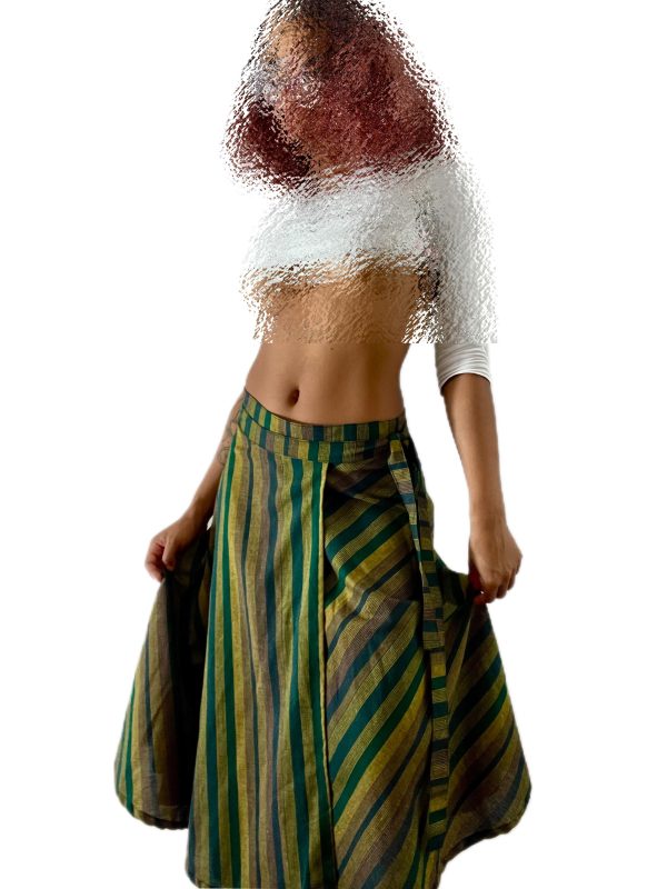 Falda Corbata