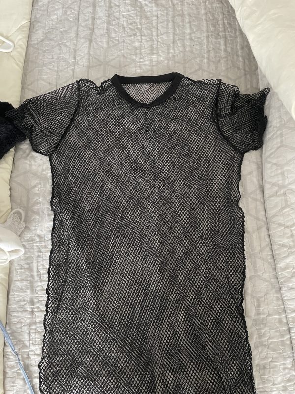 Vestido negro transparente - Image 2