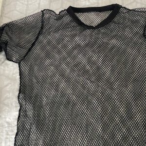 Vestido negro transparente