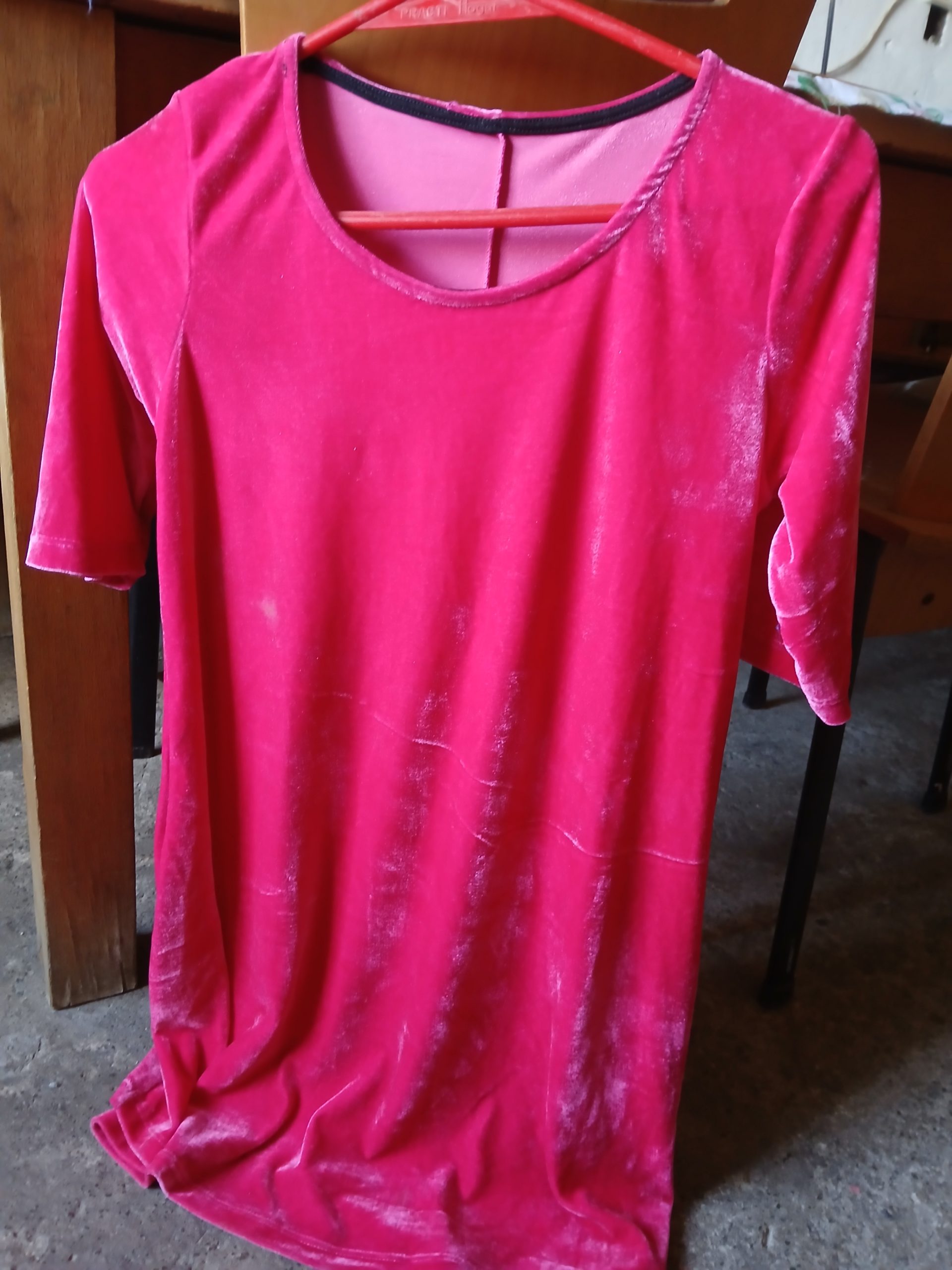Vestido de seda color rosa - Image 5