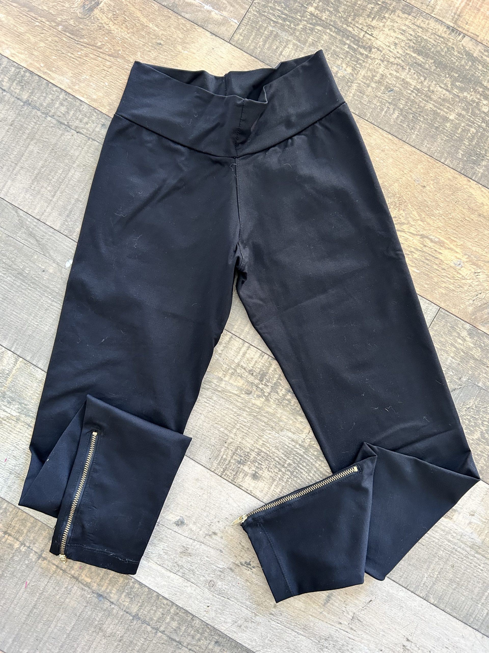 Calza lycra con cierre