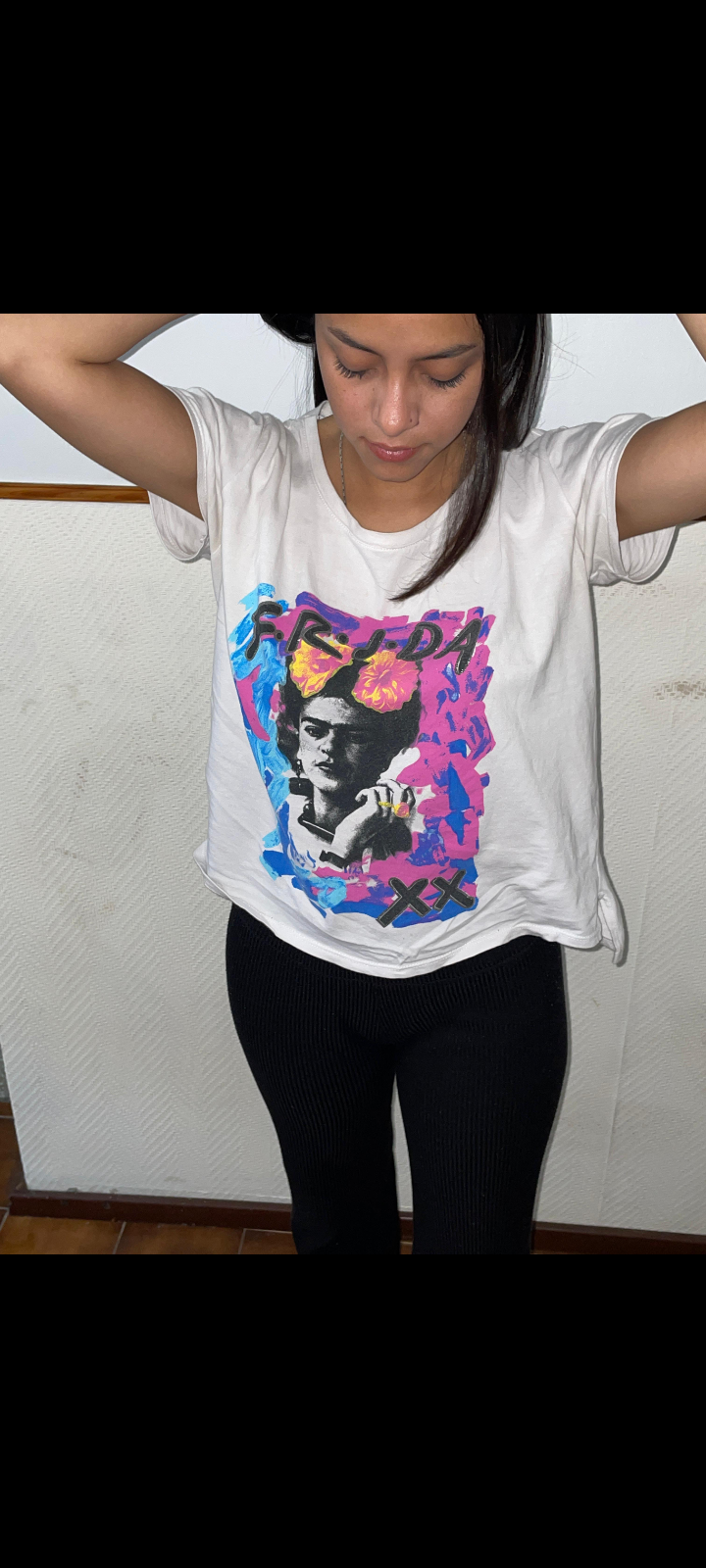 Remera de algodón con estampado