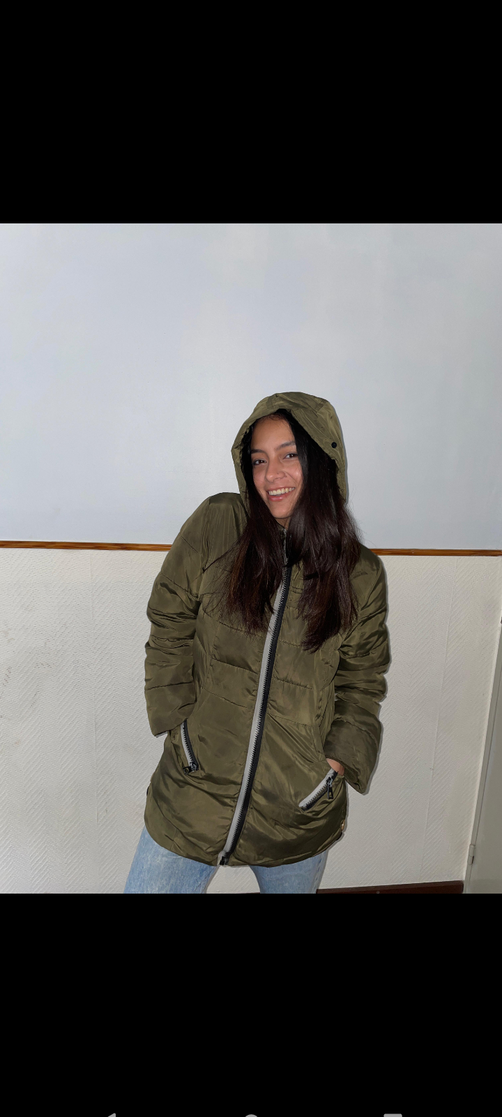 Campera verde militar