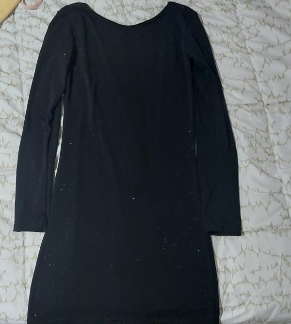 Vestido negro corto
