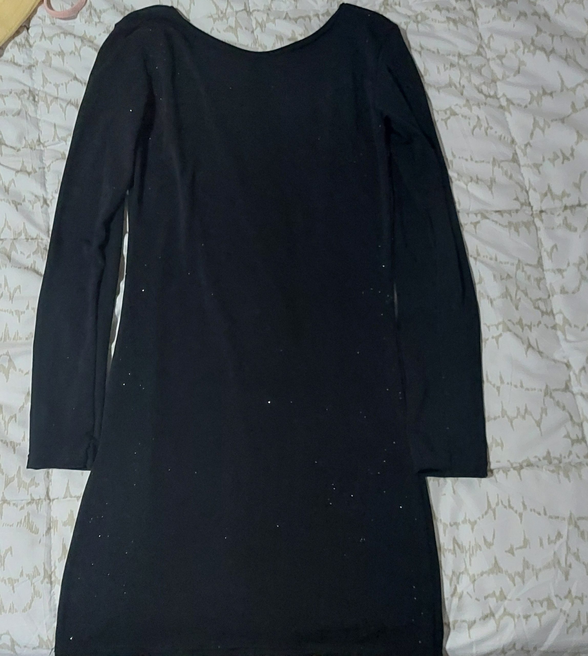 Vestido negro corto